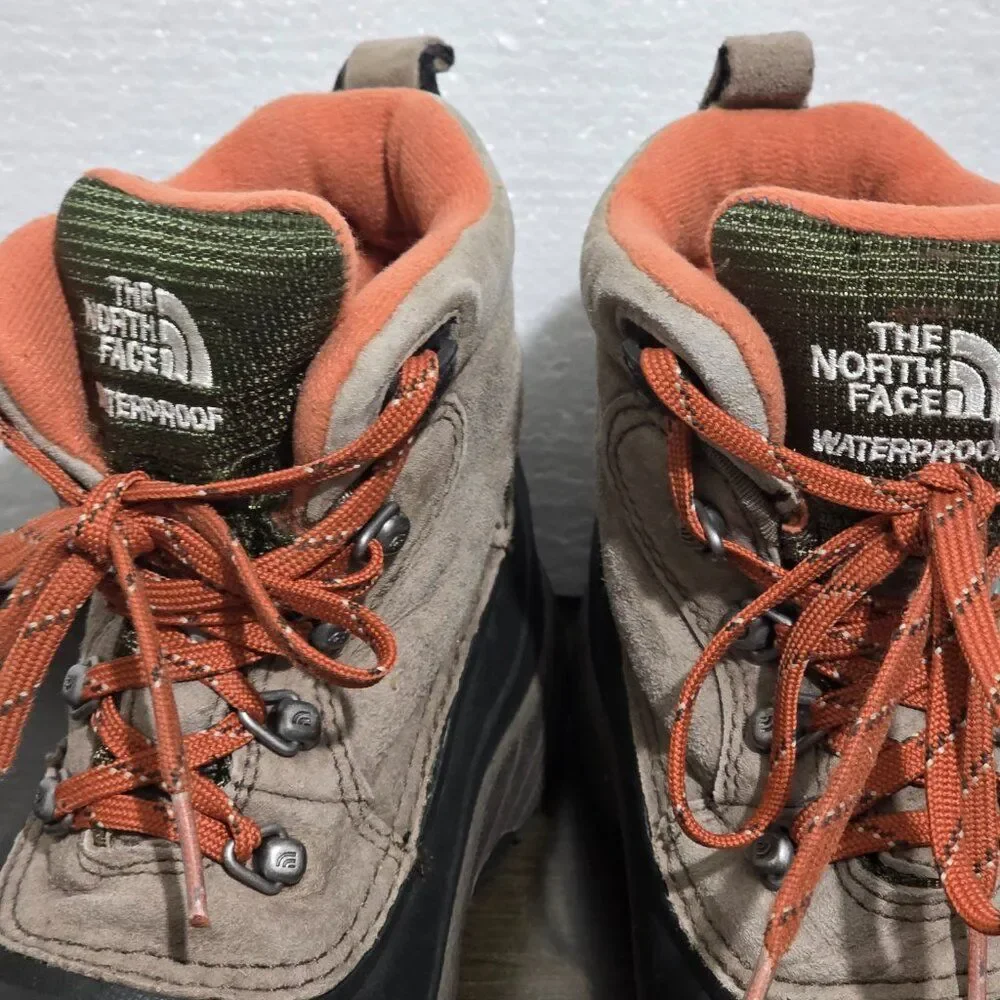 The North Face Waterproof Heat Seeker 200 Gram Insulated Beige Boots Kids 2
